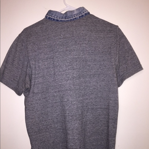 Gray Button Down Shirt - Picture 3 of 4